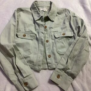 Love Tree Light Green Jacket